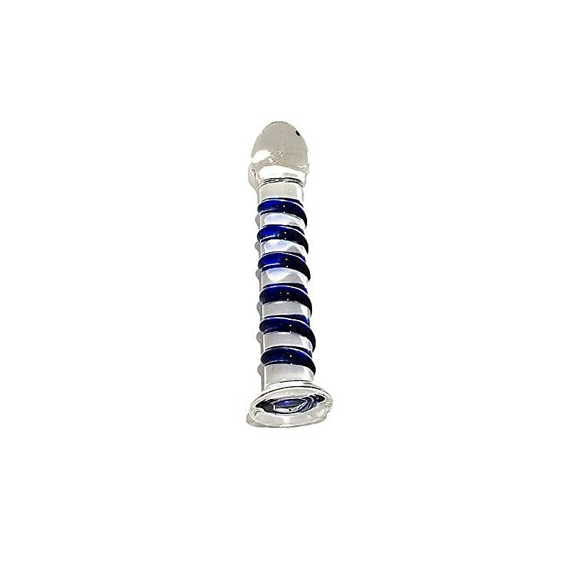 Swirly Glass Dildo by Maxpassion - Glass Sex Toys