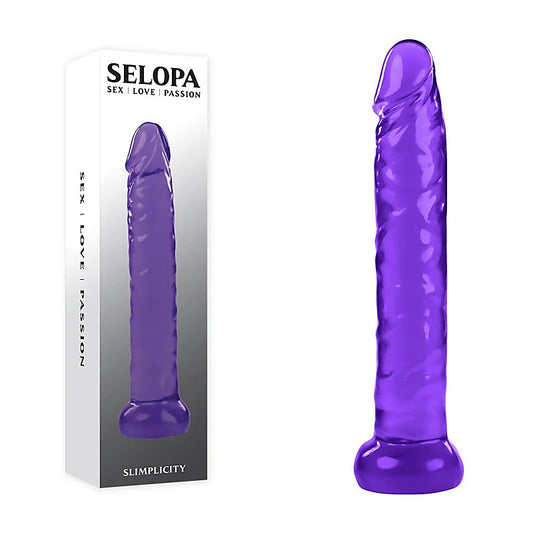 Selopa SLIMPLICITY - Flexible, Slim, Realistic Dildo for Intense Stimulation - Realistic Dildos
