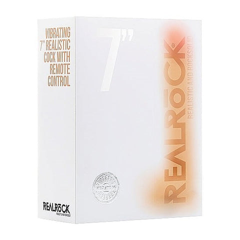 Realrock'S Lifelike 7" Vibrating Cock By Shots Toys - Vibrating Dildos