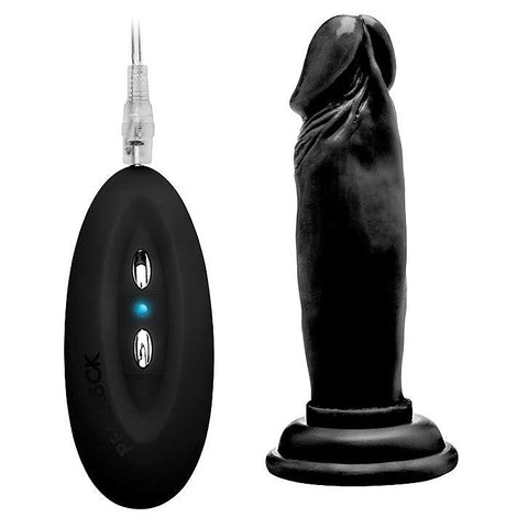 Real Rock Vibrating 6" Realistic Cock By Shots Toys - Realistic Dildos