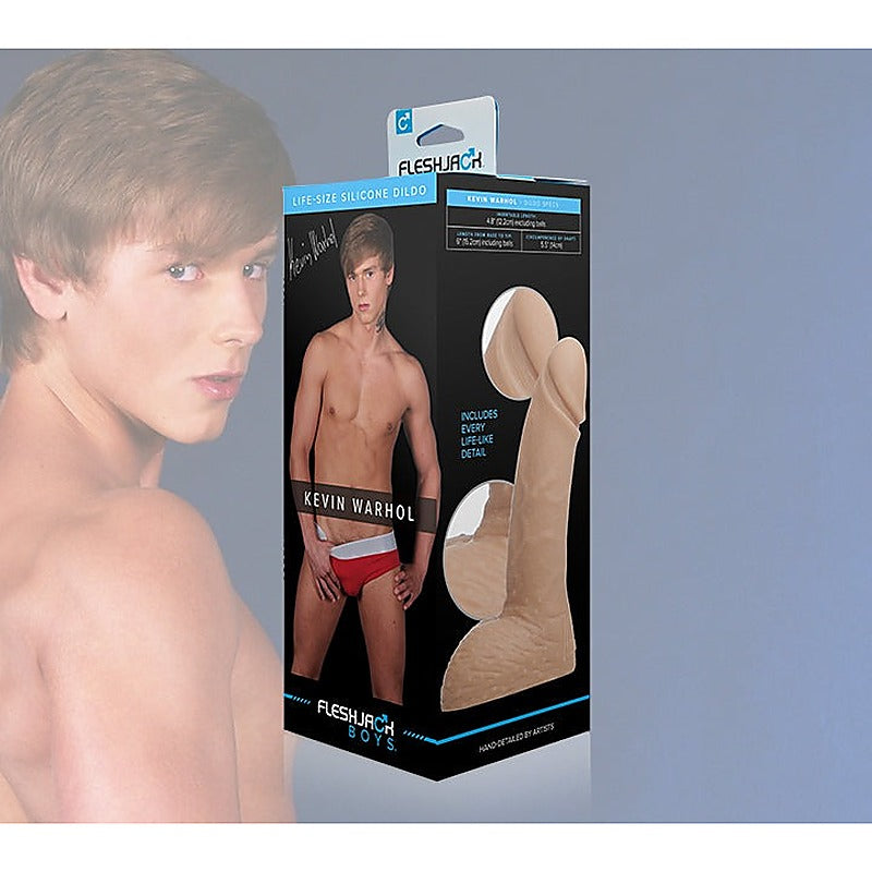 Kevin Warhol Realistic Cock By Fleshlight - Realistic Dildos