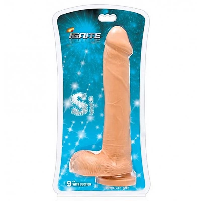 Ignite Cock With Balls 9 Inch - Realistic Dildos