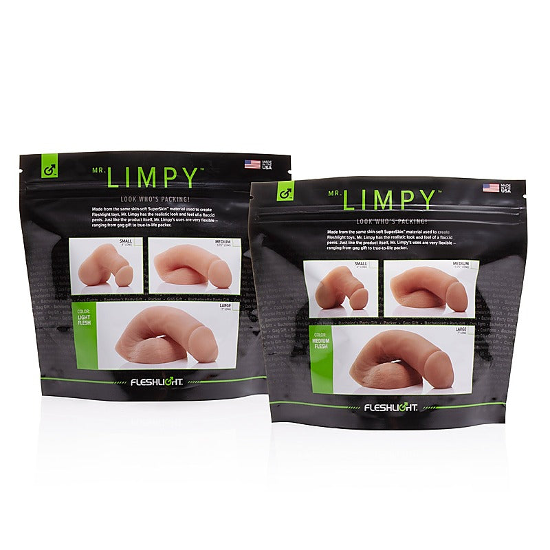 Mr. Limpy Pink Realistic Dildo By Fleshlight - Realistic Dildos