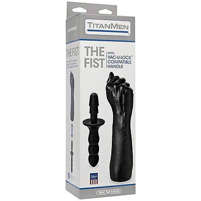 Titanmen The Fist W/Vac-U-Lock Handle By Doc Johnson - Non-Realistic Dildos