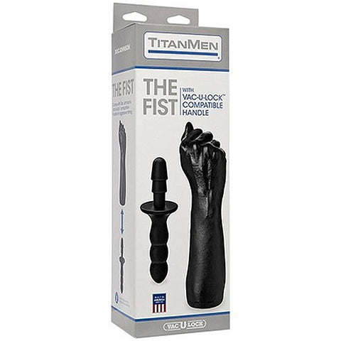 Titanmen The Fist W/Vac-U-Lock Handle By Doc Johnson - Non-Realistic Dildos