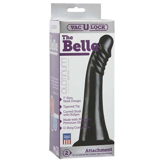 Vac-U-Lock Platinum Edition Belle By Doc Johnson - Realistic Dildos