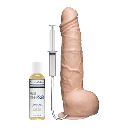 Titanmen Piss Off Realistic Cock Vanilla By Doc Johnson - Realistic Dildos