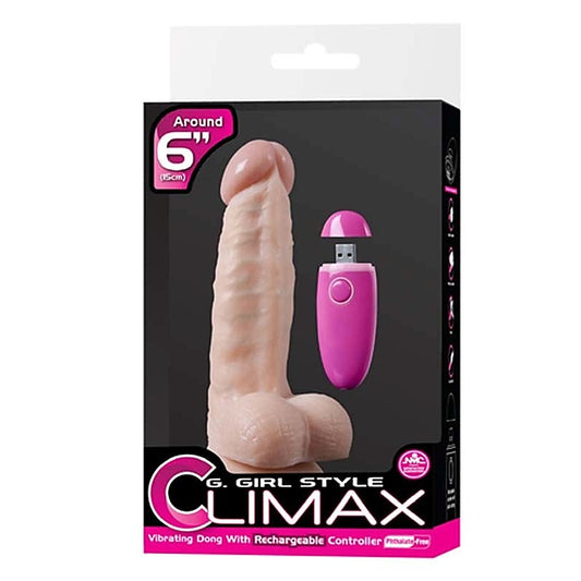 G-Girl Style Climax Vibrating 6 Dong Version 3 - Realistic Dildos