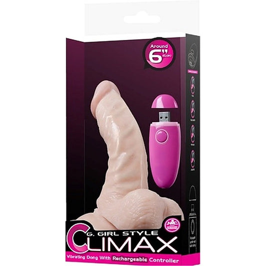 G-Girl Style Climax Vibrating 6 Dong Version 3 - Realistic Dildos