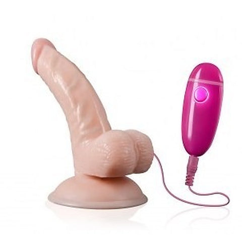 G-Girl Style Climax 5 Vibrating Dong With Balls by Nanma - Realistic Dildos