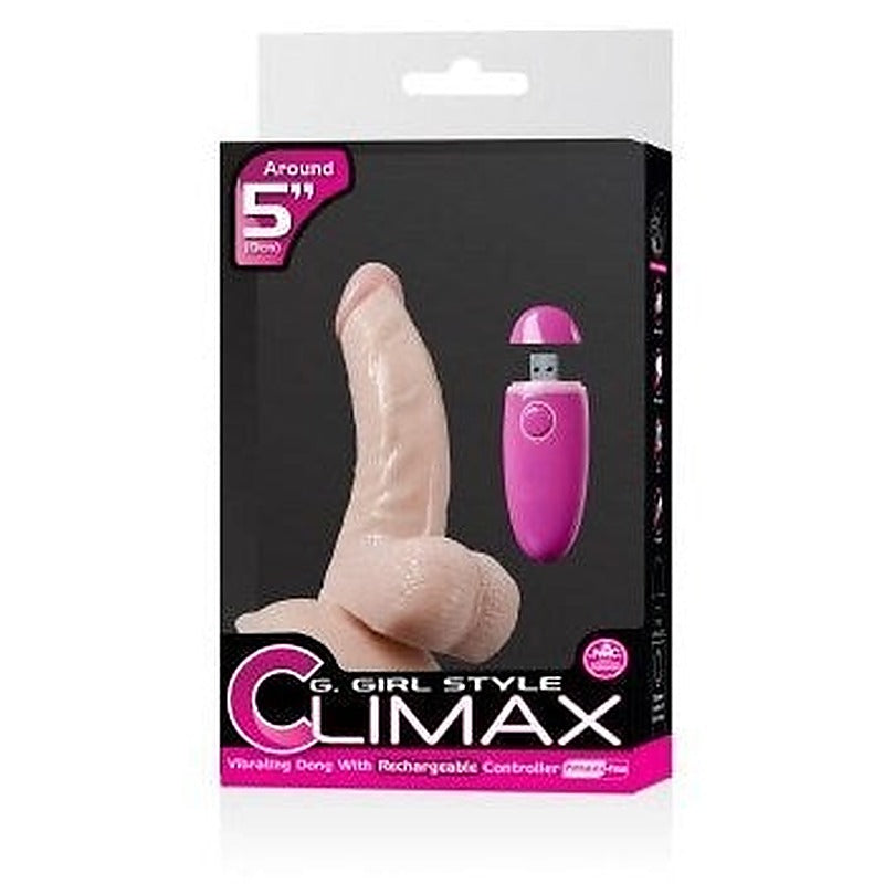 G-Girl Style Climax 5 Vibrating Dong Version 2 by Nanma - Realistic Dildos