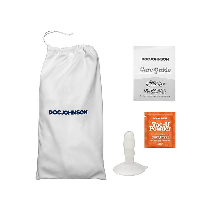 The Realistic Ur3 Cock With Balls 8 Inch By Doc Johnson - Realistic Dildos