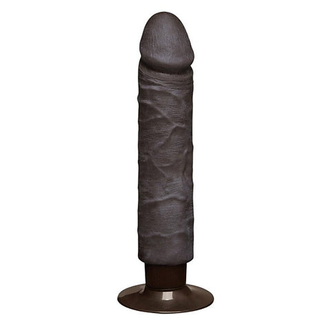 The Realistic Cock UR3 Vibrating 8 in. Black - Realistic Dildos
