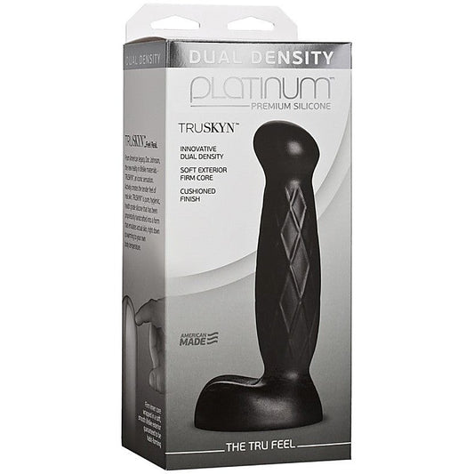 Platinum The Tru Feel Realistic Dong By Doc Johnson - Steel Sex Toys