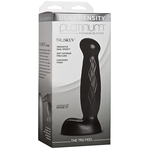 Platinum The Tru Feel Realistic Dong By Doc Johnson - Steel Sex Toys
