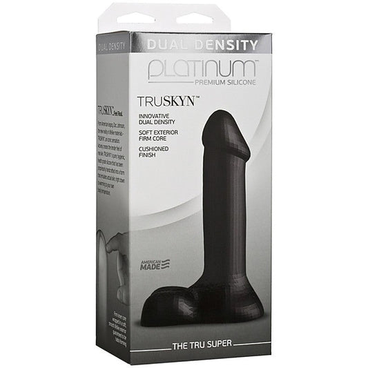 Platinum The Tru Super 7 Inch Realistic Dildo By Doc Johnson - Realistic Dildos