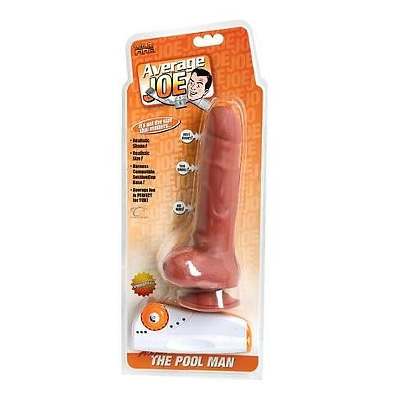 Average Joe The Pool Man Alejandro Vibrating By Topco - Realistic Dildos