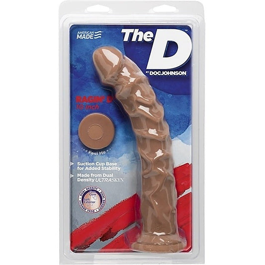 The D Ragin D Caramel 10 Inch By Doc Johnson - Realistic Dildos