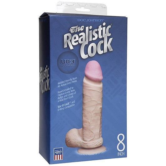 Realistic Cock Ur3 8 Inch By Doc Johnson - Realistic Dildos