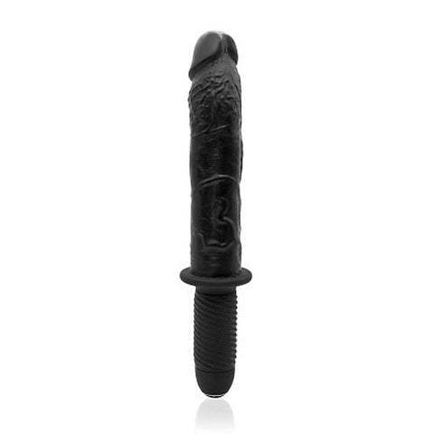 Dark Stallions 8.5 Vibrating Dong By Nanma Corporation - Clit Ticklers and Pulsators