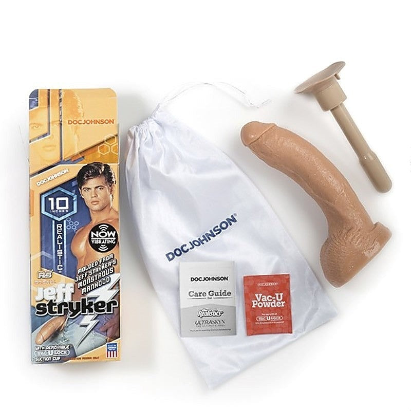 Jeff Stryker Realistic Vibrating Cock By Doc Johnson - Realistic Dildos