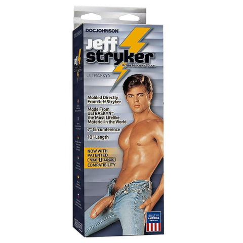 Jeff Stryker Ultraskyn 10 Inch Realistic Cock By Doc Johnson - Realistic Dildos