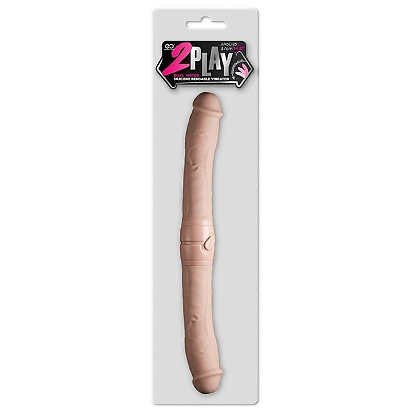 2 Play Dual Motors Double Ender By Nanma Corporation - Realistic Dildos