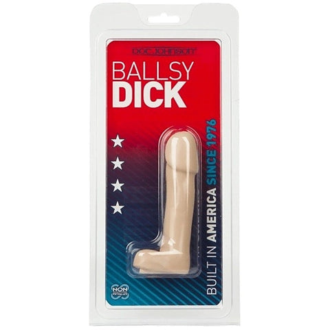Ballsy 4.5 Inch Realistic Dick By Doc Johnson - Realistic Dildos