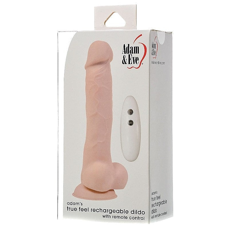 True Feel Rechargeable Dildo With Remote Control - Vibrating Dildos