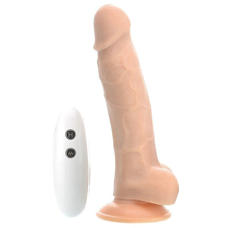 True Feel Rechargeable Dildo With Remote Control - Vibrating Dildos
