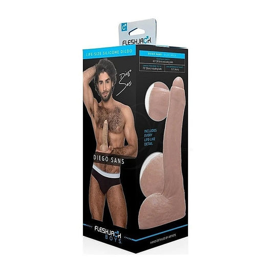 Fleshjack Boys Diego Sans Silicone Dildo By Fleshlight - Anal Dildos