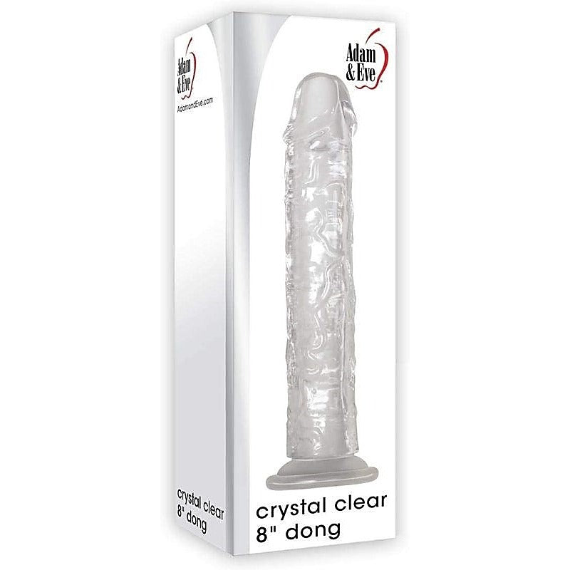Crystal Clear 8 inch Dong by Adam & Eve - Realistic Dildos