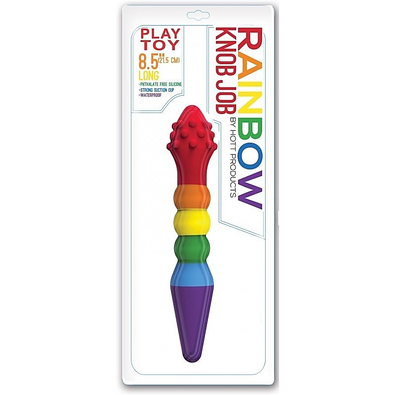Rainbow Knob Job by Hott Products - Double Ender