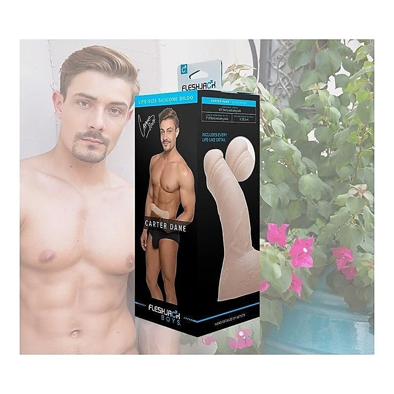 Carter Dane Realistic Silicone Dildo By Fleshlight - Anal Dildos
