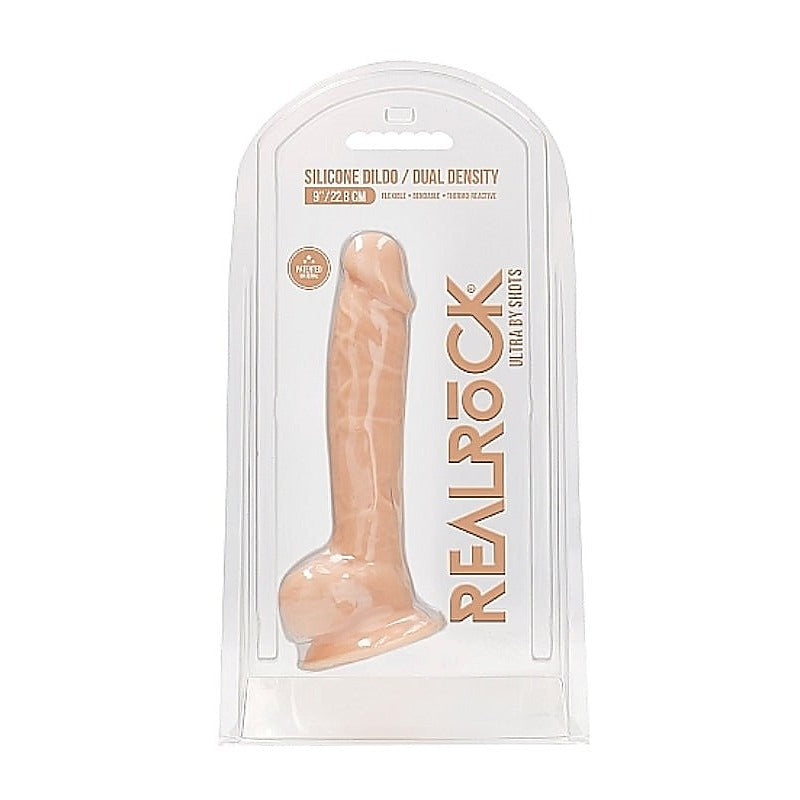 Realrock Ultra Silicone Dido with Balls Flesh - Realistic Dildos