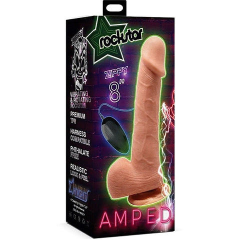 Amped - Zippy 8-Inch by La Viva - Realistic Dildos