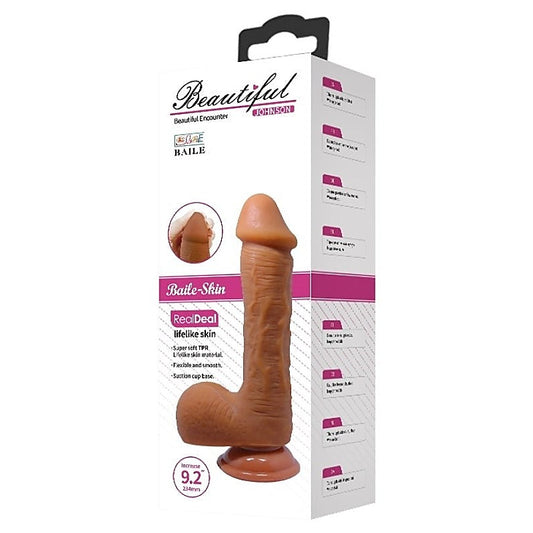 Dildo "Johnson" Light Brown - Realistic Dildos