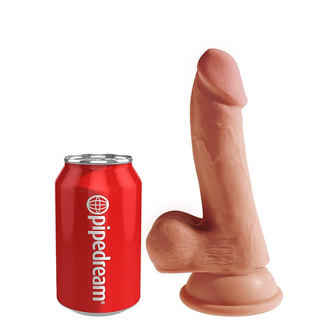 King Cock Plus 6.5 Inch Triple Density Cock With Balls - Realistic Dildos