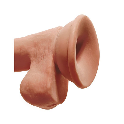 King Cock Plus 6.5 Inch Triple Density Cock With Balls - Realistic Dildos