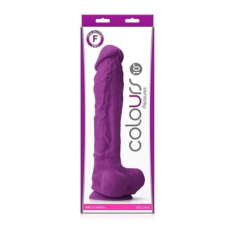 Colours Pleasures Dong 10 Inch By Ns Novelties - Realistic Dildos
