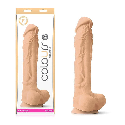 Colours Pleasures Dong 10 Inch By Ns Novelties - Realistic Dildos