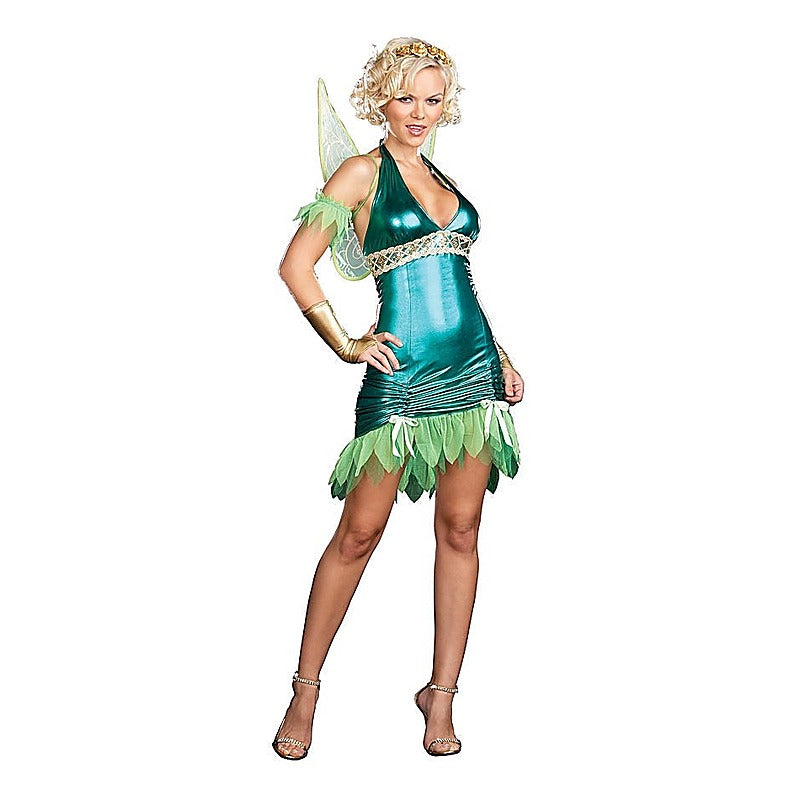 Lil Green Fairy Costume By Dream Girl Lingerie - Fancy Dress Ups