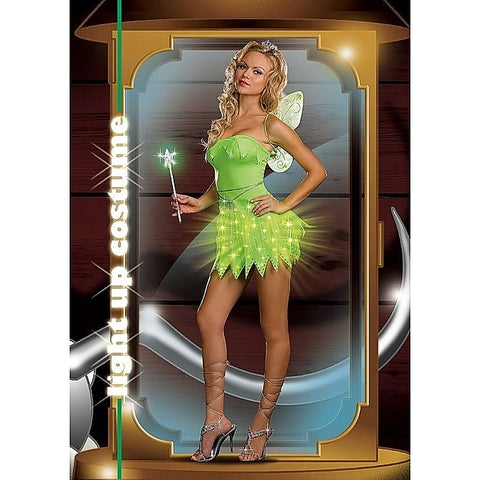 Bright Sprite Costume By Dream Girl Lingerie - Fancy Dress Ups