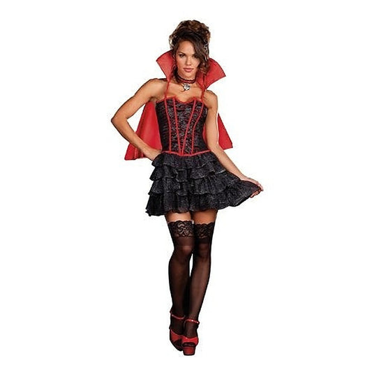 The Lady Is A Vamp Costume By Dream Girl Lingerie - Fancy Dress Ups