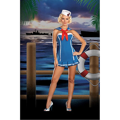 Sailor Stormy Sky Costume By Dream Girl Lingerie - Fancy Dress Ups