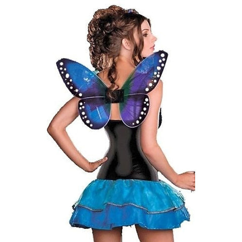 Whimsical Blue Butterfly Costume By Dream Girl Lingerie - Fancy Dress Ups