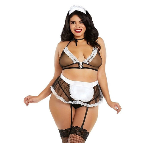 Costume Maid For You Qs by Dream Girl Lingerie - Fancy Dress Ups