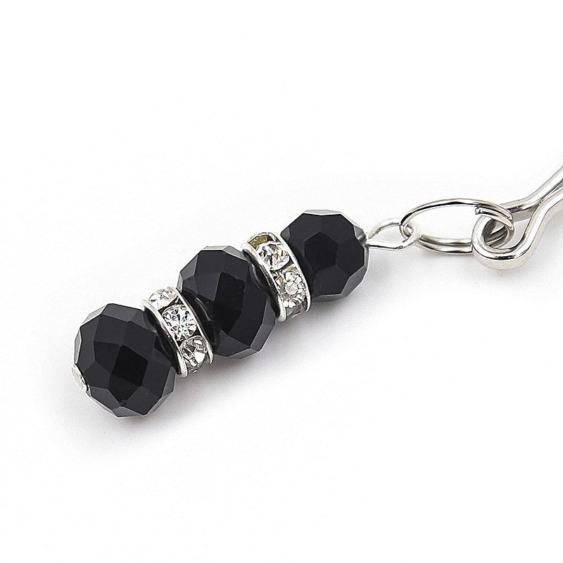 Nipple Clamp With Crystals by BDStyle - Luxury Sex Toys