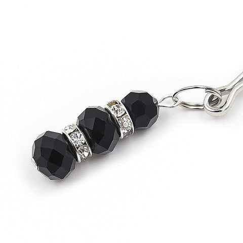 Nipple Clamp With Crystals by BDStyle - Luxury Sex Toys