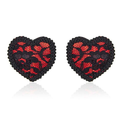 Burlesque Style Nipple Pasties by Ella Bidoe - Fancy Dress Ups